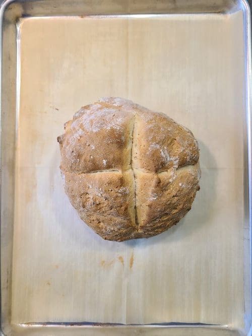 Baked Irish Soda bread