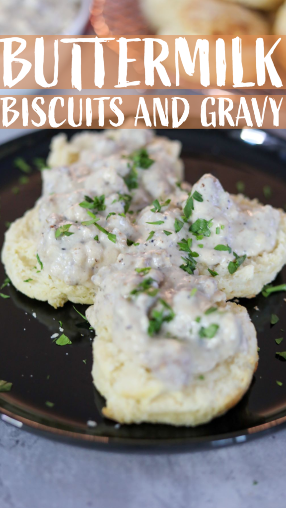 Biscuits and gravy pinterest pin