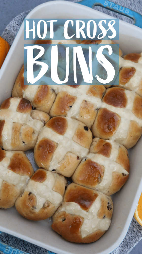 hot cross buns Pinterest pin