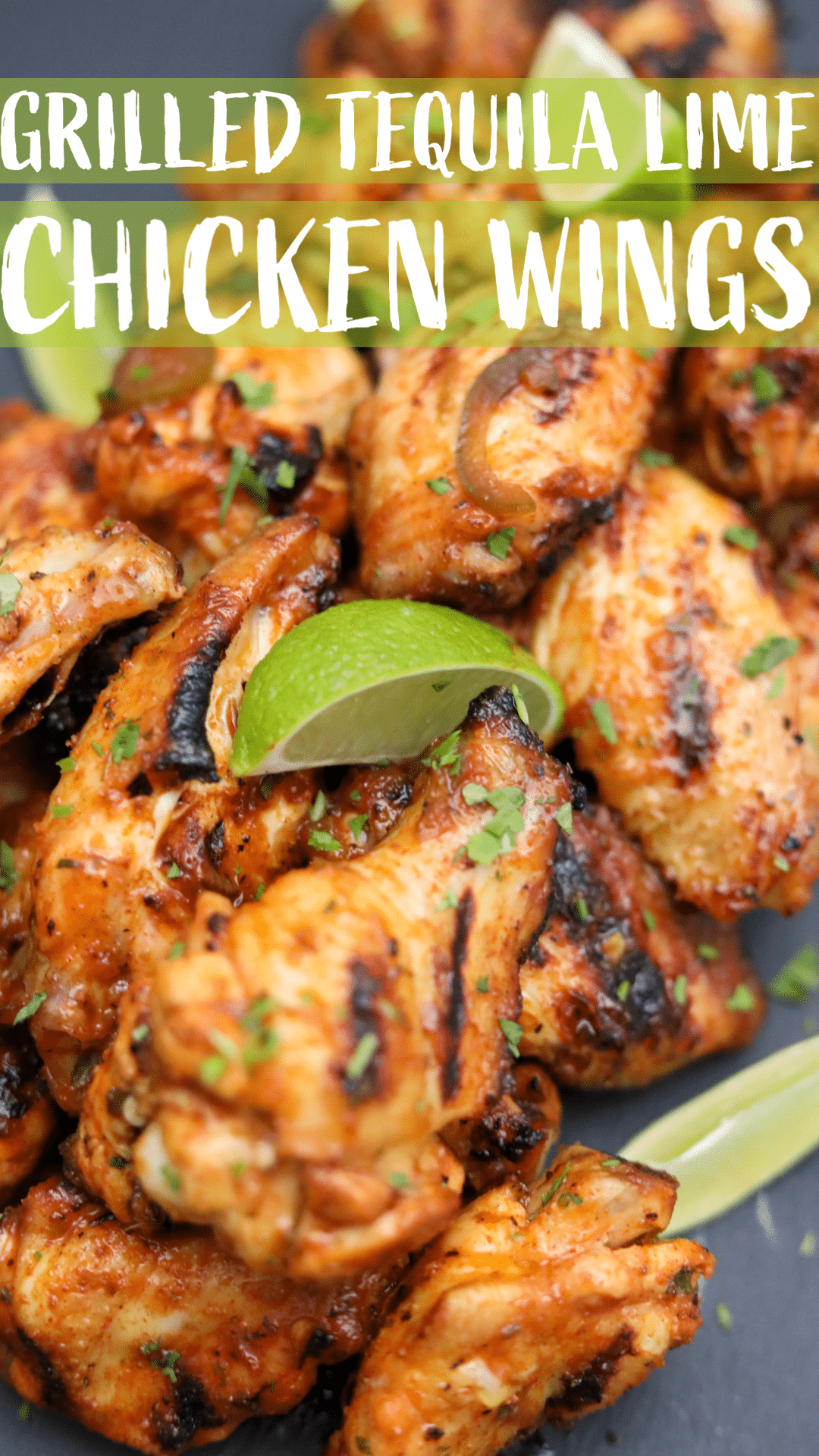 tequila lime chicken wings pinterest pin